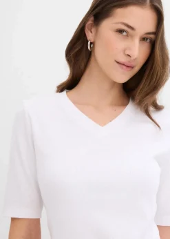 Damen bonprix Bekleidung·Röcke|Basics|Rippshirt (2er-Pack)