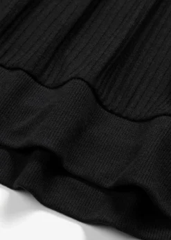 Damen bonprix Shirts & Tops|Rippshirt mit Fledermausärmeln