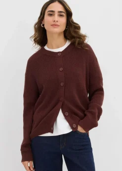 Best Rippstrickjacke, Rundhals Damen Bekleidung·Umstandsmode|Bekleidung·Röcke