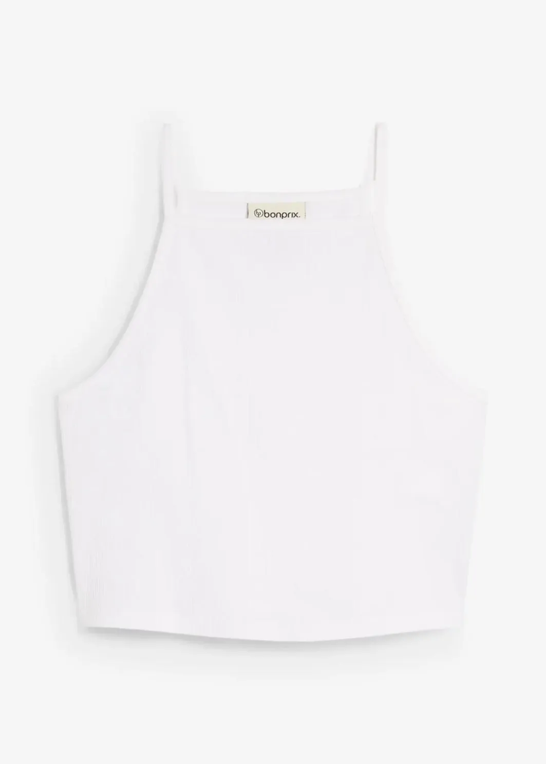 Damen bonprix Shirts & Tops|Nachhaltigere Materialien|Ripp-Top aus reiner Bio-Baumwolle