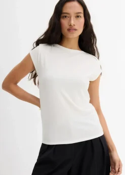 Outlet Ripp-Top aus softem Modal-Mix Damen Shirts & Tops