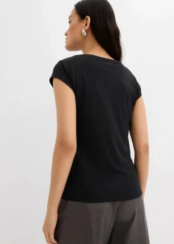 Clearance Ripp-Top aus softem Modal-Mix Damen Shirts & Tops