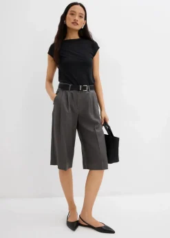 Clearance Ripp-Top aus softem Modal-Mix Damen Shirts & Tops