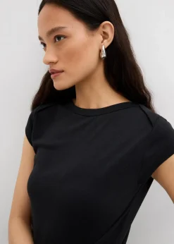 Clearance Ripp-Top aus softem Modal-Mix Damen Shirts & Tops
