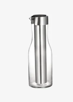 Sale Wasserkaraffe 1 L mit Edelstahl-Kühlstab Geschirr & Servieren|Wohnaccessoires