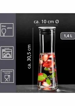 Ritzenhoff & Breker Geschirr & Servieren|Wohnaccessoires|Wasserkaraffe 1 L mit Edelstahl-Kühlstab