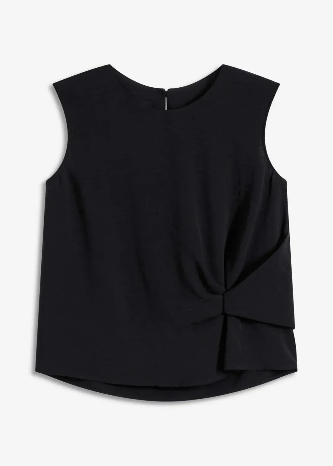 Damen bonprix Bekleidung·Jacken & Mäntel|Blusen & Tuniken|Ärmelloses Blusentop mit Knoten