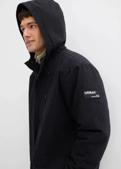 Herren bonprix Große Größen|Jacken & Mäntel|robuste Winterjacke aus Canvas
