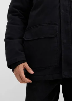 Herren bonprix Große Größen|Jacken & Mäntel|robuste Winterjacke aus Canvas