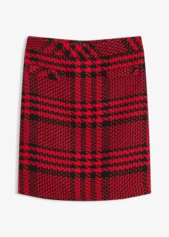 Discount Rock aus softem Bouclégarn Damen Röcke|Bekleidung·Sportbekleidung