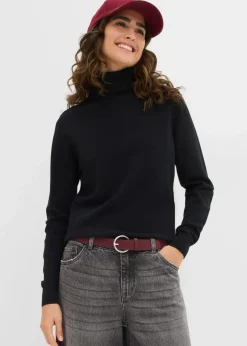 Rollkragenpullover Damen Bekleidung·Umstandsmode|Strickmode