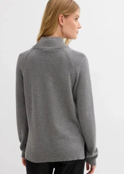 Hot Rollkragenpullover aus reiner Baumwolle Damen Bekleidung·Umstandsmode|Strickmode