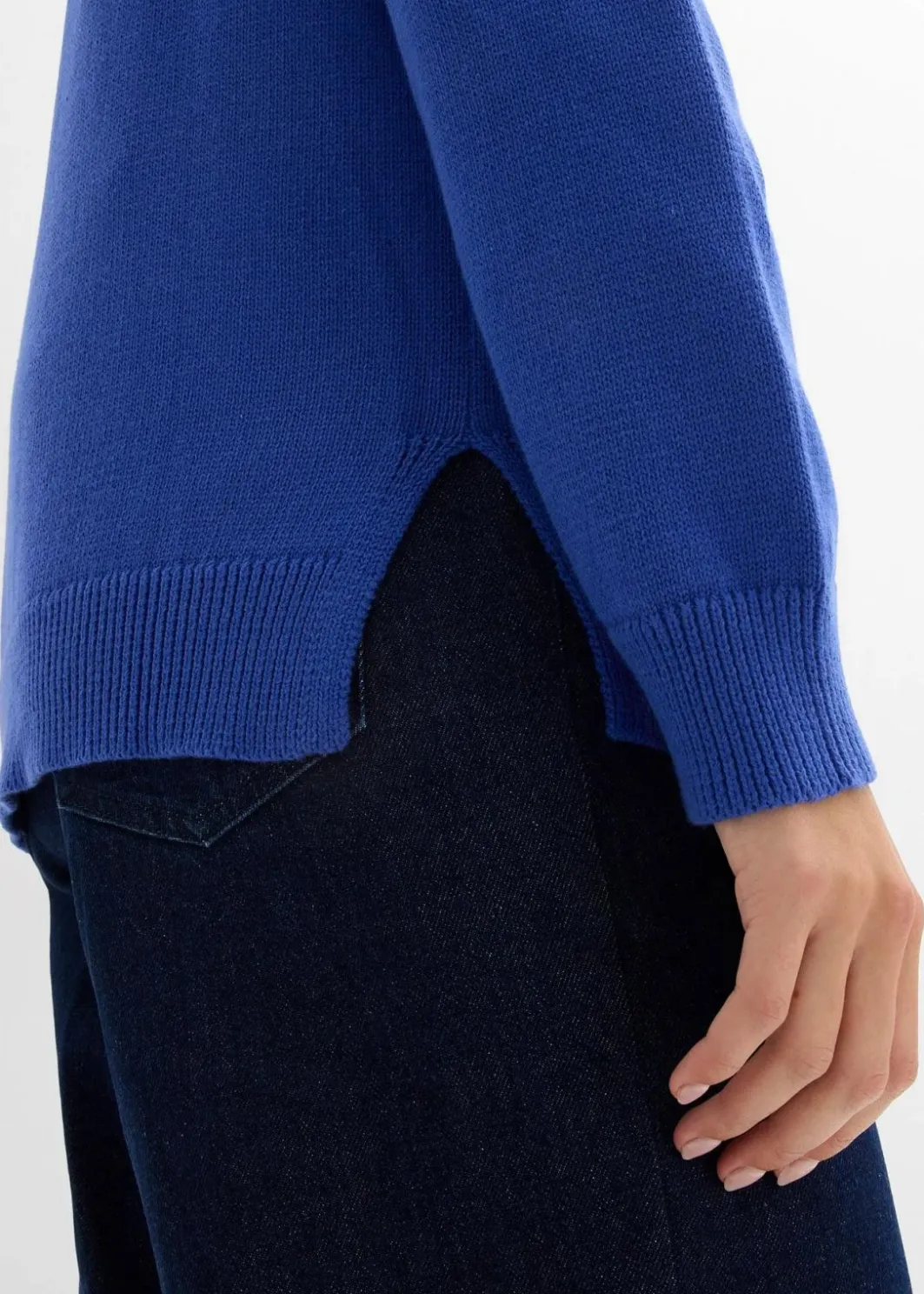 Clearance Rollkragenpullover aus reiner Baumwolle Damen Bekleidung·Umstandsmode|Strickmode