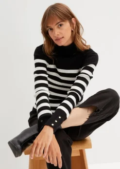 Sale Rollkragenpullover aus Viskose-Mix Damen Bekleidung·Umstandsmode|Bekleidung·Jeans