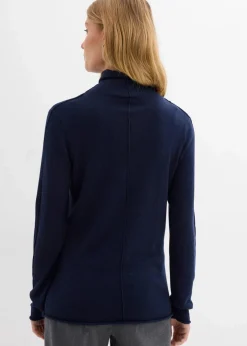 Best Rollkragenpullover aus weichem Kaschmir-Mix Damen Pullover & Strickjacken|Strickmode