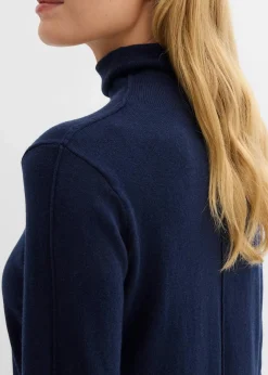 Best Rollkragenpullover aus weichem Kaschmir-Mix Damen Pullover & Strickjacken|Strickmode