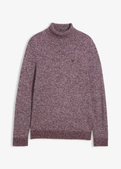 Sale Rollkragenpullover mit Baumwolle Herren Große Größen|Basics