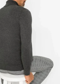 New Rollkragenpullover mit Kaschmir Herren Pullover & Strickjacken|Große Größen