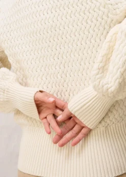 Sale Rollkragenpullover mit Merinowolle Damen Pullover & Strickjacken|Strickmode
