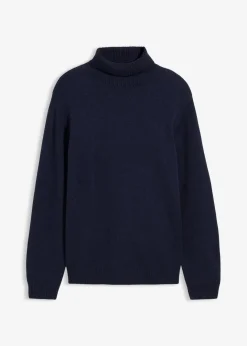 Herren bonprix Große Größen|Basics|Rollkragenpullover mit Rippbündchen