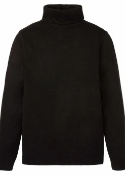 Herren bonprix Pullover & Strickjacken|Basics|Rollkragenpullover mit Rippbündchen