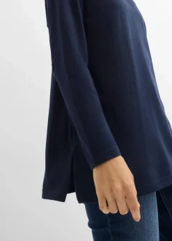 Damen bonprix Bekleidung·Röcke|Nachhaltigere Materialien|Rollkragenshirt aus reiner Bio-Baumwolle