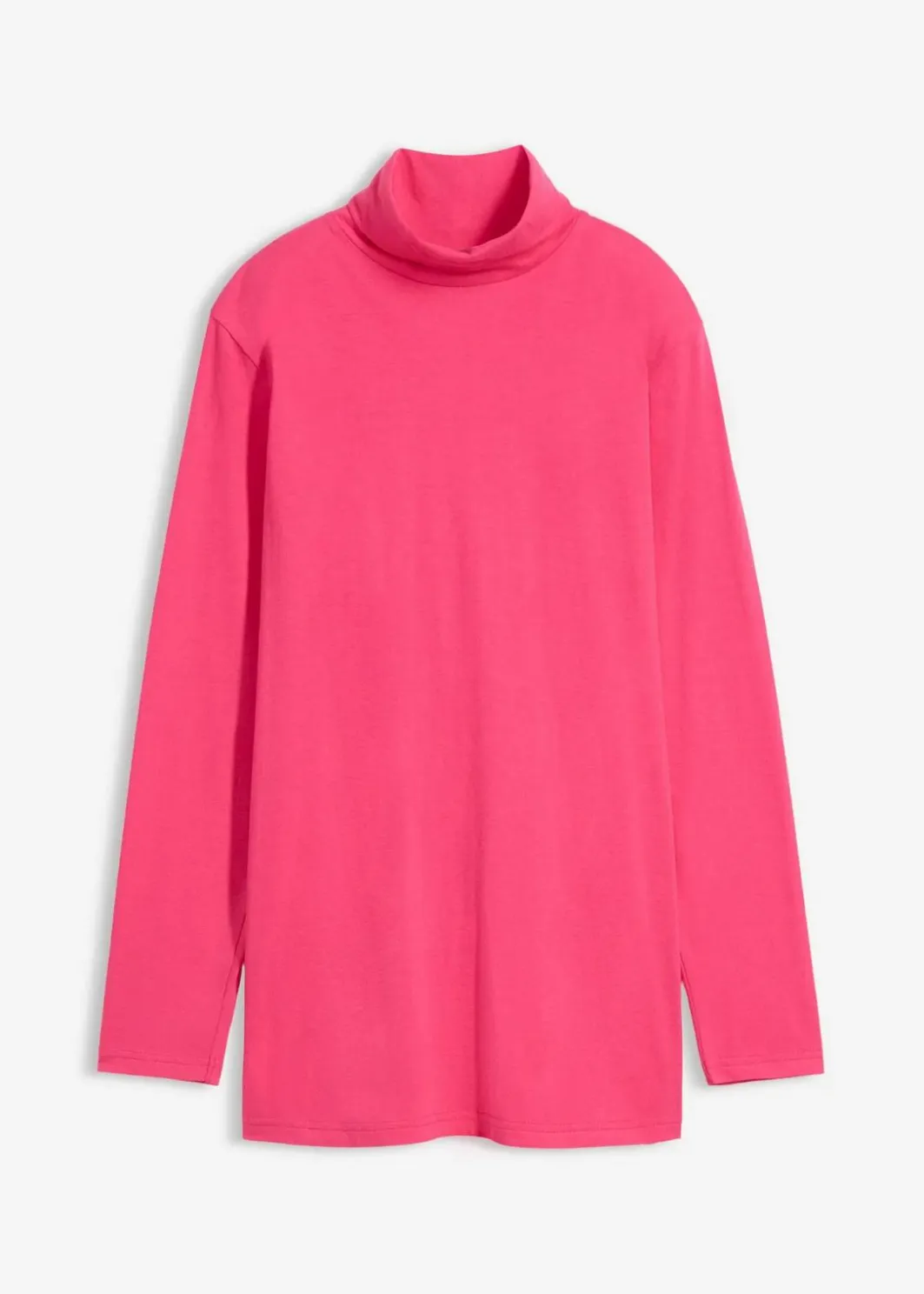 Damen bonprix Shirts & Tops|Basics|Rollkragenshirt aus reiner Bio-Baumwolle