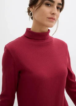 Discount Rollkragenshirt aus reiner Baumwolle Damen Nachhaltigere Materialien|Shirts & Tops