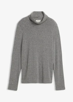 Online Rollkragenshirt mit Woll-Anteil Damen Premium|Shirts & Tops