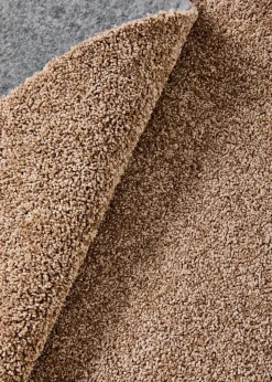Runder waschbarer Teppich mit weichem Flor Runde Teppiche|Veloursteppiche