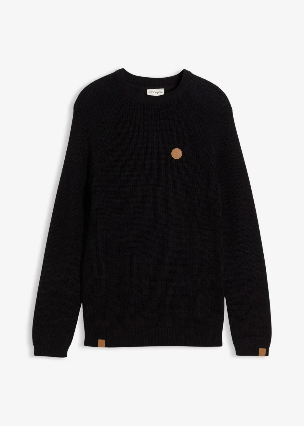 Hot Rundhalspullover aus weichem Baumwollmix Herren Pullover & Strickjacken|Basics