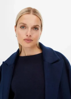 Damen bonprix Strickmode|Pullover & Strickjacken|Rundhalspullover mit überschnittener Schulter