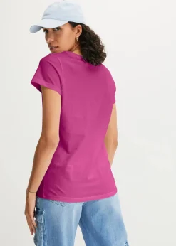 Outlet Rundhals-Shirt (5er-Pack) Damen Shirts & Tops|Basics
