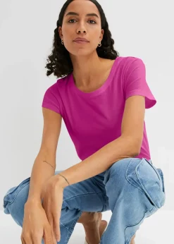 Outlet Rundhals-Shirt (5er-Pack) Damen Shirts & Tops|Basics
