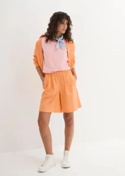 Damen bonprix Shirts & Tops|Basics|Rundhals-Shirt (5er-Pack)