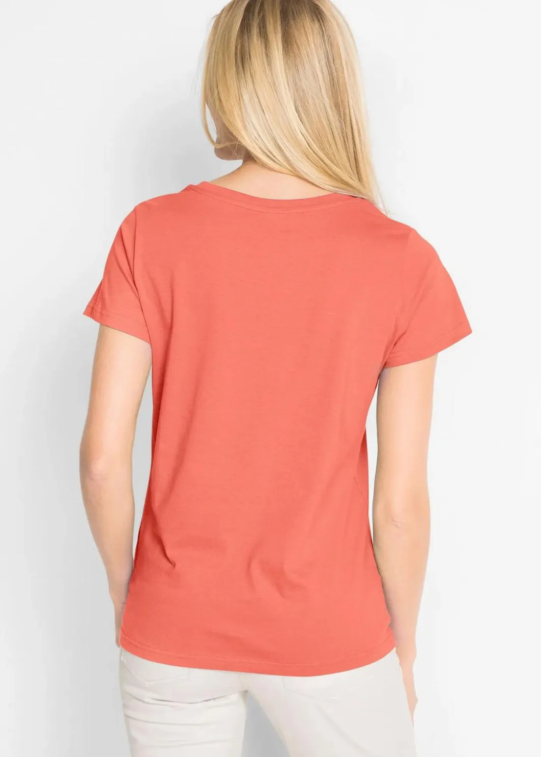 Clearance Rundhals-Shirt (5er-Pack) Damen Shirts & Tops|Basics