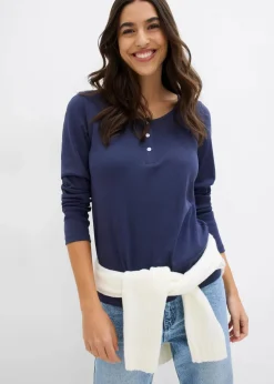 Damen bonprix Bekleidung·Röcke|Basics|Rundhalsshirt aus reiner Bio-Baumwolle