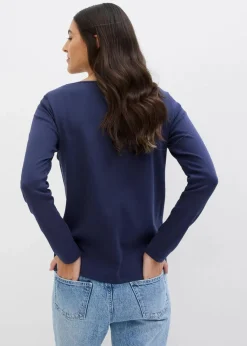 Damen bonprix Bekleidung·Röcke|Basics|Rundhalsshirt aus reiner Bio-Baumwolle