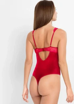 Online Samtbody ouvert Damen Wäsche·Bodies|Wäsche·Dessous