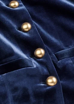 New Samtjacke Damen Jacken & Mäntel|Bekleidung·Hosen
