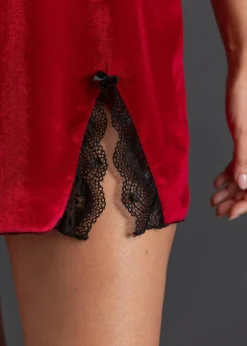 Damen bonprix Wäsche·Corsagen & Negligés|Wäsche·Dessous|Samtkleid