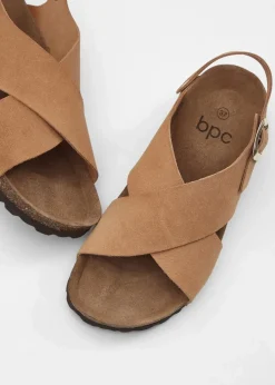 Best Sandalen aus Leder Damen Sommerschuhe|Nachhaltigere Materialien
