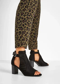 Damen bonprix Sommerschuhe|Sandaletten mit Blockabsatz