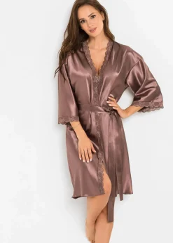 Online Satin Kimono Damen Wäsche·Dessous|Wäsche·Bademäntel