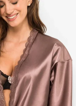 Online Satin Kimono Damen Wäsche·Dessous|Wäsche·Bademäntel