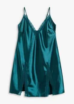 Satin Negligé Damen Nachtwäsche|Erotikwäsche