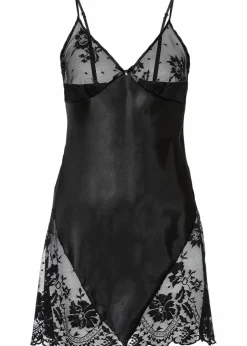 Best Satin Negligé Damen Erotikwäsche