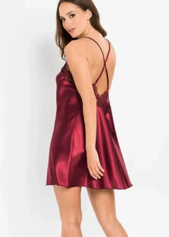 Damen bonprix Wäsche·Corsagen & Negligés|Wäsche·Dessous|Satin Negligé