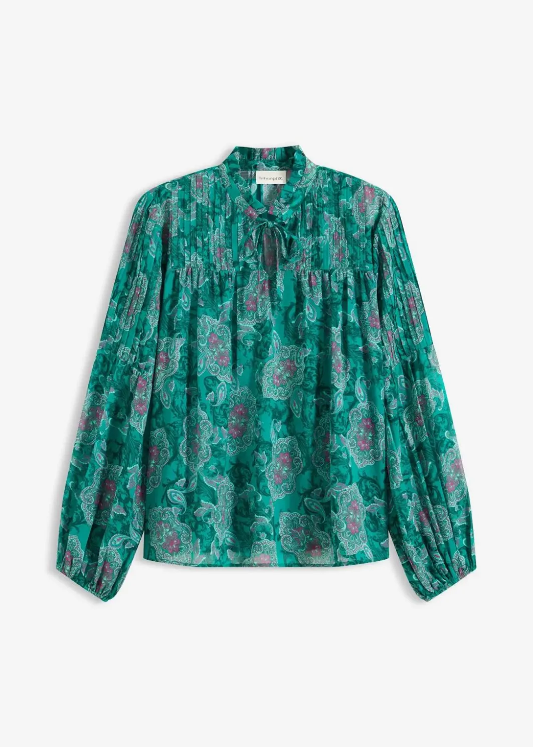 Damen bonprix Bekleidung·Jacken & Mäntel|Blusen & Tuniken|Satin Tunika mit Biesen