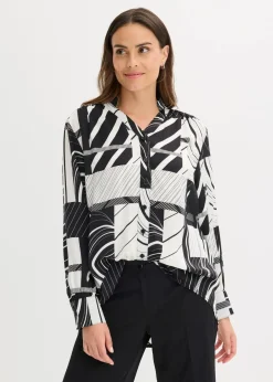 Damen bonprix Bekleidung·Jacken & Mäntel|Blusen & Tuniken|Satinbluse
